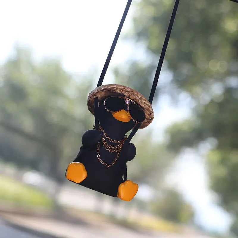 1pc Cool Swinging Duck Car Accessorie
