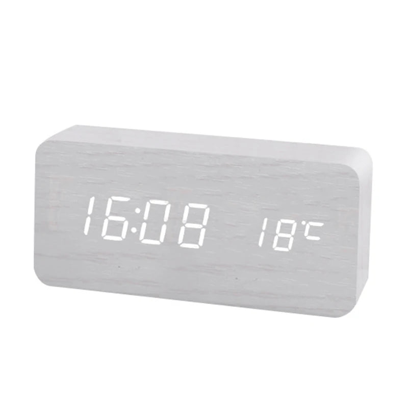 Wooden Digital Alarm